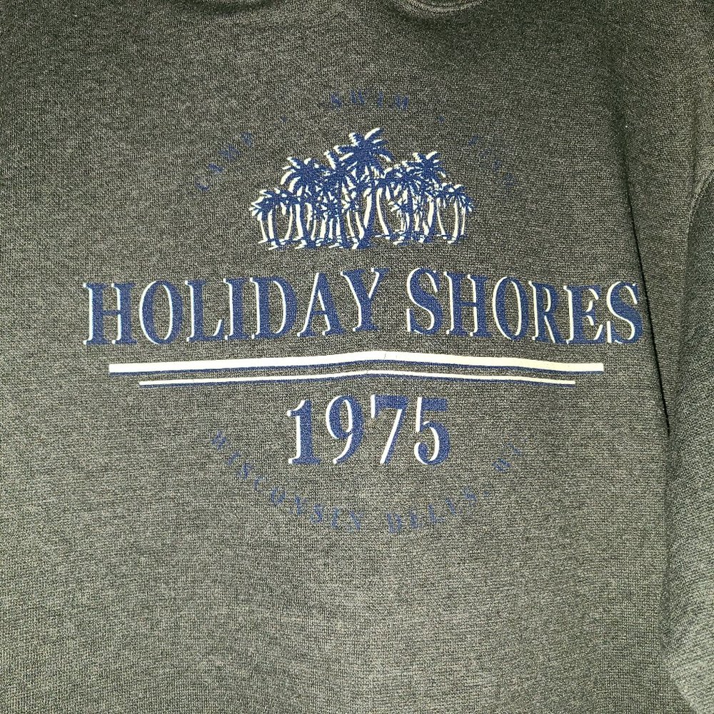 Ragwear USA Gray "Holiday Shores 1975" Hooded Sweatshirt - Picture 3 of 3